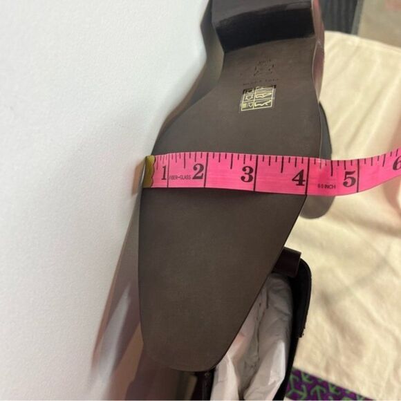 Tory Burch Women's 10M Chelsea Smooth Calf Leather Boot New With Box Brown Coco - Picture 15 of 16